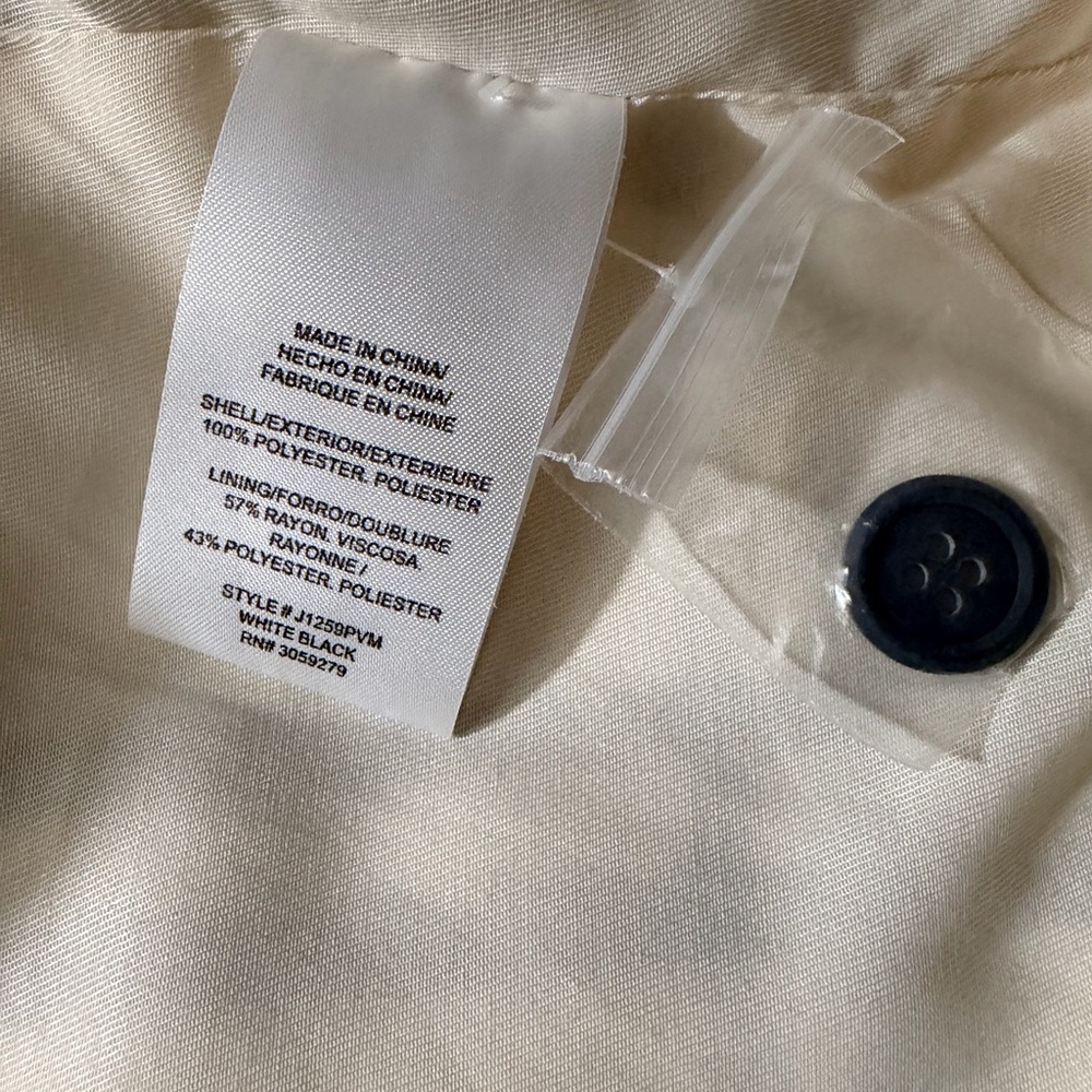 Thread & Supply Cream and Black Plaid Utility Jacket - Picture 10 of 10